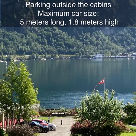 Kamp alanı Fjorden Campinghytter