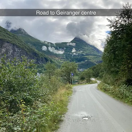 Kamp alanı Fjorden Campinghytter Geiranger