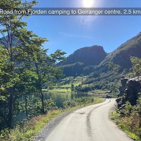 Kamp alanı Fjorden Campinghytter *