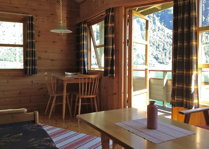 营地 Fjorden Campinghytter *