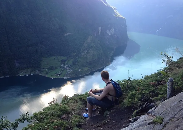 营地 Fjorden Campinghytter 盖郎厄尔峡湾