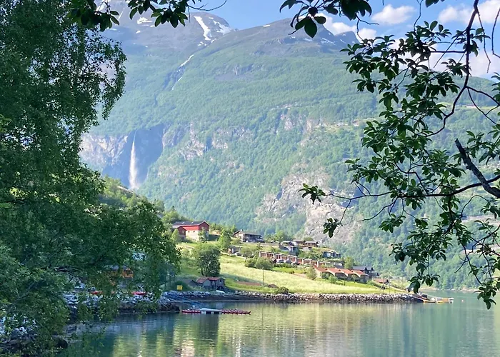 Fjorden Campinghytter Campingplatz Geiranger