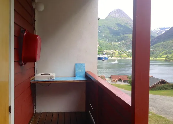 Fjorden Campinghytter Campingplatz Geiranger